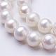 Natural Cultured Freshwater Pearl Beads Strands UK-PEAR-F004-44-3