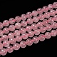 Natural  Rose Quartz Beads Strands UK-G-L104-8mm-01-1