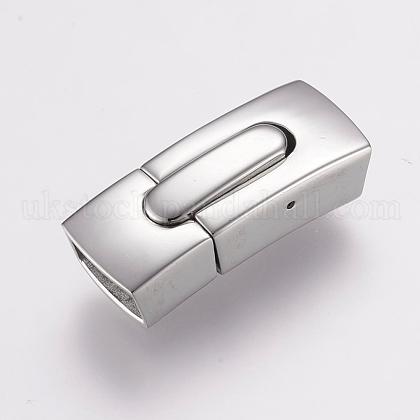 304 Stainless Steel Bayonet Clasps UK-STAS-F122-37P-1