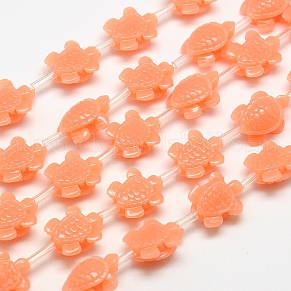 Synthetic Coral Beads Strands UK-CORA-L020-A-02-K-1