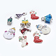 Mixed Alloy Enamel Pendants&nbsp;UK-X-ENAM-MSMC001-8-1