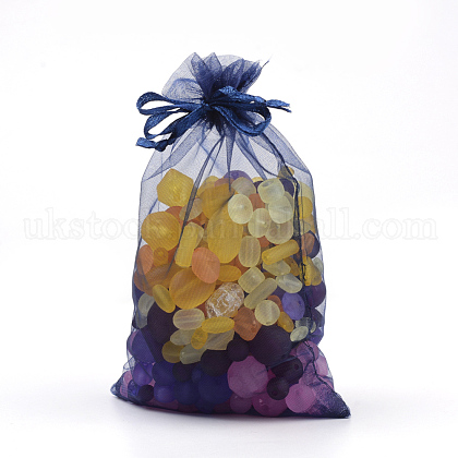Organza Gift Bags with Drawstring UK-OP-R016-7x9cm-21-1