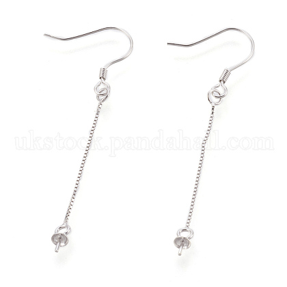 925 Sterling Silver Earring Hooks UK-STER-P045-13P-1
