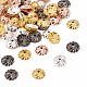 Brass Flower Bead Caps&nbsp;UK-X-KK-O043-02-1