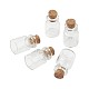 Clear Glass Jar Wishing Bottles Vials with Cork UK-AJEW-JP0001-01-2