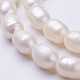 Natural Cultured Freshwater Pearl Beads Strands UK-PEAR-P002-15-3