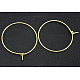 Brass Wine Glass Charm Rings Hoop Earrings UK-X-EC067-3NFG-1