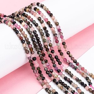Natural Tourmaline Beads Strands UK-G-K185-14B