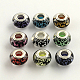 Large Hole Acrylic European Beads UK-OPDL-Q128-13-K-1