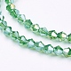 Glass Beads Strands UK-EGLA-S056-06-3