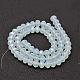Faceted Rondelle Glass Beads Strands UK-X-GLAA-I033-8mm-21-2