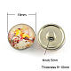 Brass Jewelry Snap Buttons UK-GLAA-Q034-M-2