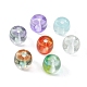 140Pcs 7 Colors Transparent Glass Beads UK-GLAA-FS0001-45-3