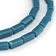 Solid Color Glass Beads Strands UK-GLAA-J081-B15-K-1