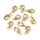 Zinc Alloy Lobster Claw Clasps UK-E103-G-2