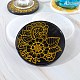 DIY Flat Round Cup Mat Silicone Molds UK-DIY-E036-06-2