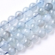 Natural Aquamarine Beads Strands UK-G-F641-02-A-2