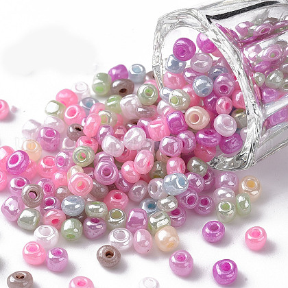 Glass Seed Beads UK-SEED-A011-4mm-1