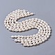 Natural Cultured Freshwater Pearl Beads Strands UK-PEAR-P002-15-4