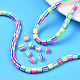 Handmade Polymer Clay Bead Strands&nbsp;UK-CLAY-ZX006-01M-7