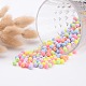 Round Solid Color Opaque Acrylic Beads UK-X-SACR-S037-M02-A-4
