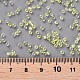 11/0 Grade A Transparent Glass Seed Beads UK-X-SEED-N001-F-239-3