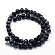 Natural Snowflake Obsidian Beads Strands&nbsp;UK-G-I199-36-6mm-2