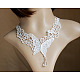 Gothic Style Lace Butterfly Collar Necklaces UK-NJEW-JL258-01-K-1