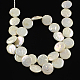 Natural Baroque Pearl Keshi Pearl Beads Strands UK-PEAR-Q004-18-2