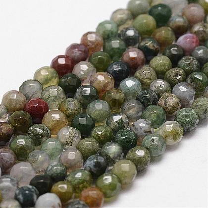Natural Indian Agate Beads Strands UK-G-D840-51-4mm-1