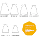 Burlap Packing Pouches Drawstring Bags UK-ABAG-BC0001-07A-17x23-6