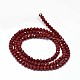Faceted Rondelle Glass Beads Strands UK-GLAA-I033-4mm-26-2