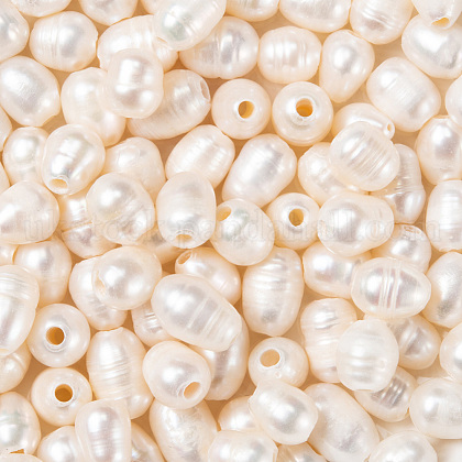 Large Hole Pearl Beads UK-PEAR-R064-01-1