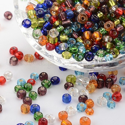 6/0 Glass Seed Beads UK-SEED-A005-4mm-1