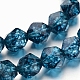 Faceted Polygon Natural Gemstone Kyanite/Cyanite/Disthene Quartz Bead Strands UK-G-L434-13-10mm-1