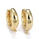 Brass Hoop Earrings UK-EJEW-K083-33G-1