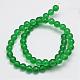Natural & Dyed Malaysia Jade Bead Strands UK-G-A146-6mm-A-2