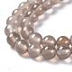 Natural Grey Agate Bead Strands&nbsp;UK-G-R193-12-6mm-3
