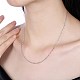 925 Sterling Silver Chain Necklaces UK-NJEW-BB30123-16-4