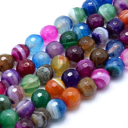 Natural Agate Beads UK-G-J371-06-8mm-1