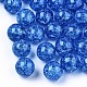 Transparent Crackle Acrylic Round Beads Strands UK-X-CCG-R002-12mm-03-3