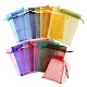 90Pcs 18 Style Organza Bags Jewellery Storage Pouches Wedding Favor Party Mesh Drawstring Gift UK-OP-LS0001-05-4