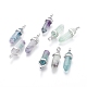 Natural Fluorite Double Terminated Pointed Pendants UK-G-F295-05I-1