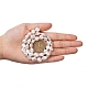 Natural Baroque Pearl Keshi Pearl Beads Strands UK-PEAR-K004-31-6
