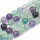 Natural Fluorite Beads Strands UK-G-S333-6mm-006-1