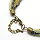 Fashion Seed Beads Jewelry Necklaces UK-NJEW-F004-M-4