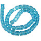 Electroplate Glass Beads Strands UK-GC6MMC20Y-L-K-2