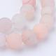 Natural Pink Aventurine Beads Strands UK-G-Q462-6mm-13-8
