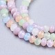 Opaque Glass Beads Strands UK-GLAA-L030-A02-2