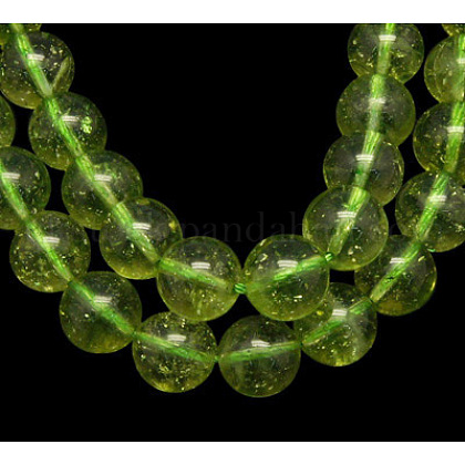 Natural Green Quartz Beads Strands UK-G-SR4MM-GSR164-K-1
